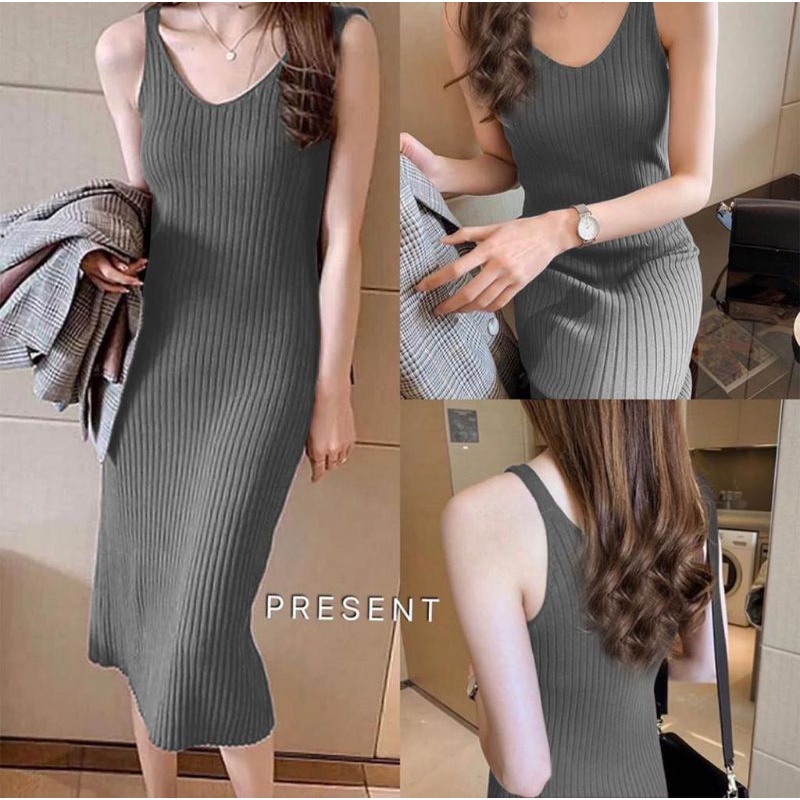 FX SHOP DRESS SELINE RAJUT GOODQUALITY