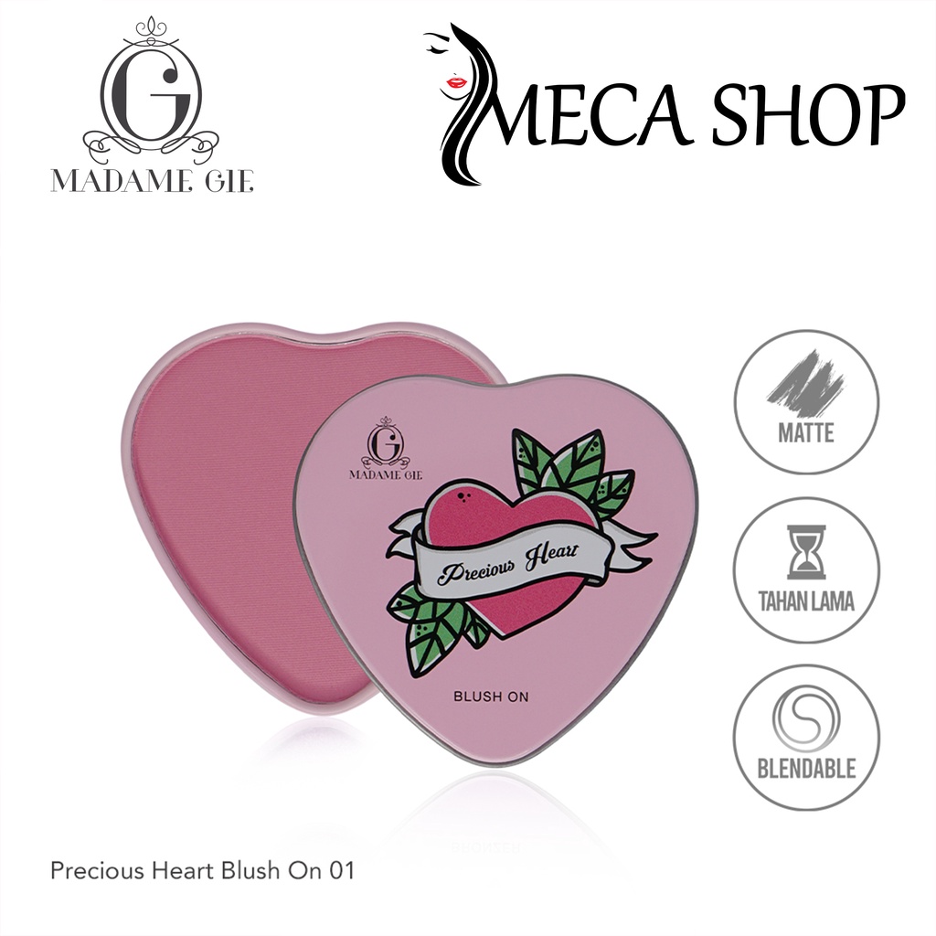 Madame Gie Precious Heart Bronzer | Blush On | Countour | Highlighter