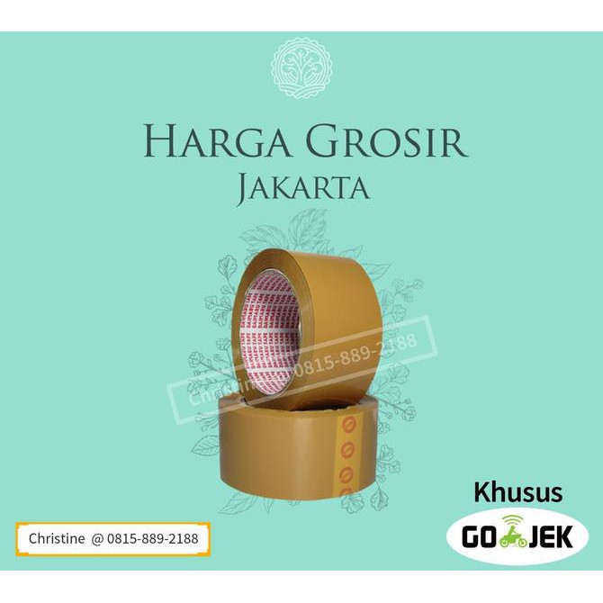 

[[BISA COD]] MURAH! 1 DUS LAKBAN DAIMARU COKLAT 2 INCH 90 YARD isi 72 pcs GRATIS ONGKIR Kode 1375