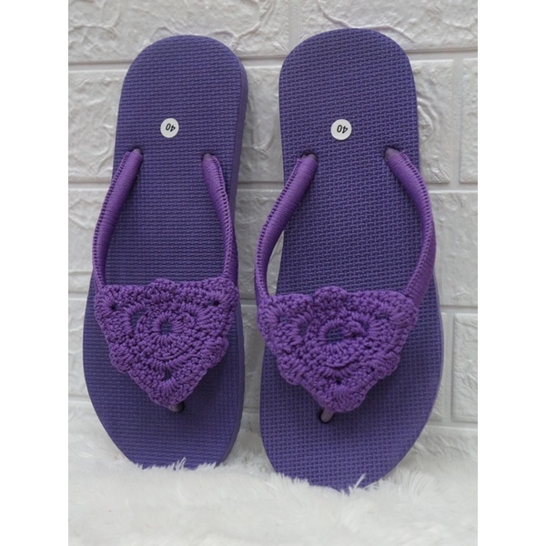 sandal rajut bali