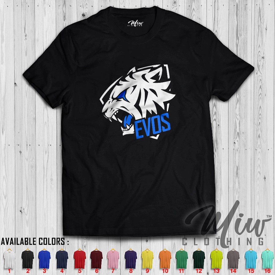 Kaos/Tshirt/Baju Distro EVOS E Sport Logo