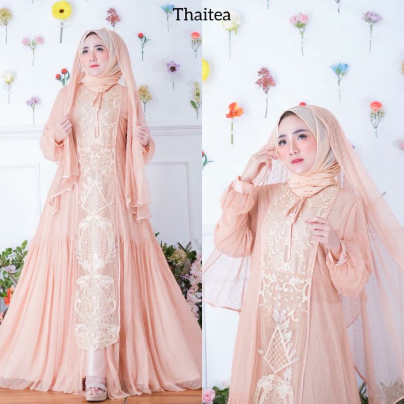 Baju Wanita Aldebaran Dress + Tile Dot