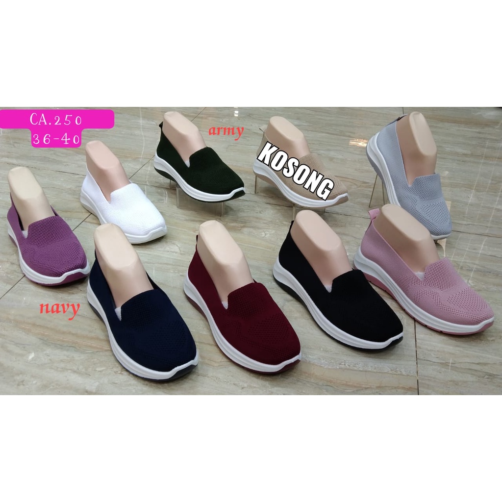 TERBARU Sepatu Rajut Wanita Import Ilham Jaya Collection.Bisa Bayar Di Tempat
