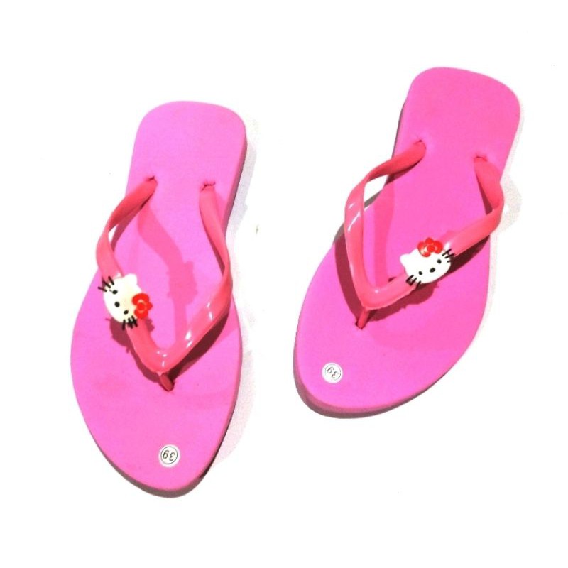 SANDAL JEPIT WANITA HLO KITY POLOS KECIL MK07