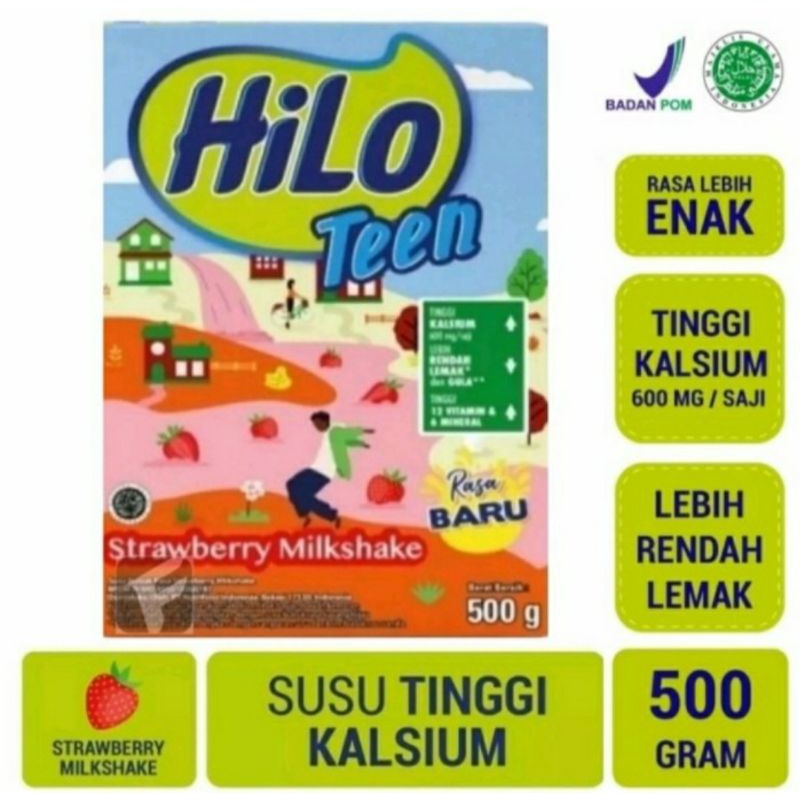 

Hilo teen strawberry milkshake 500gr