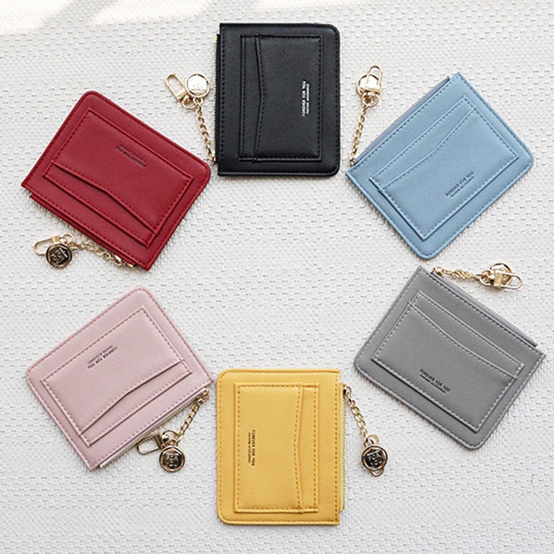 Dompet Kartu Wanita dan Uang Mini Lucu Model Import Korea Terbaru