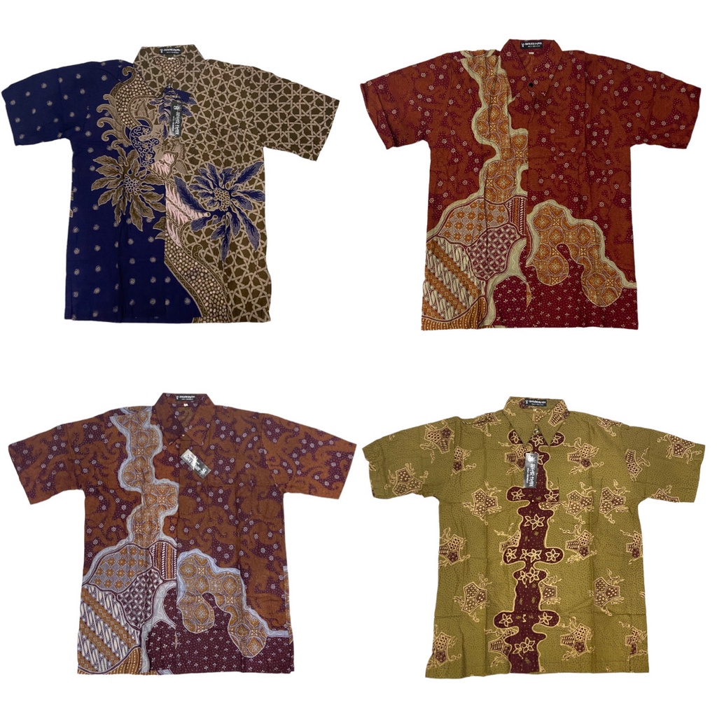 Kemeja Batik Pria Lengan Pendek Baju Batik Pria