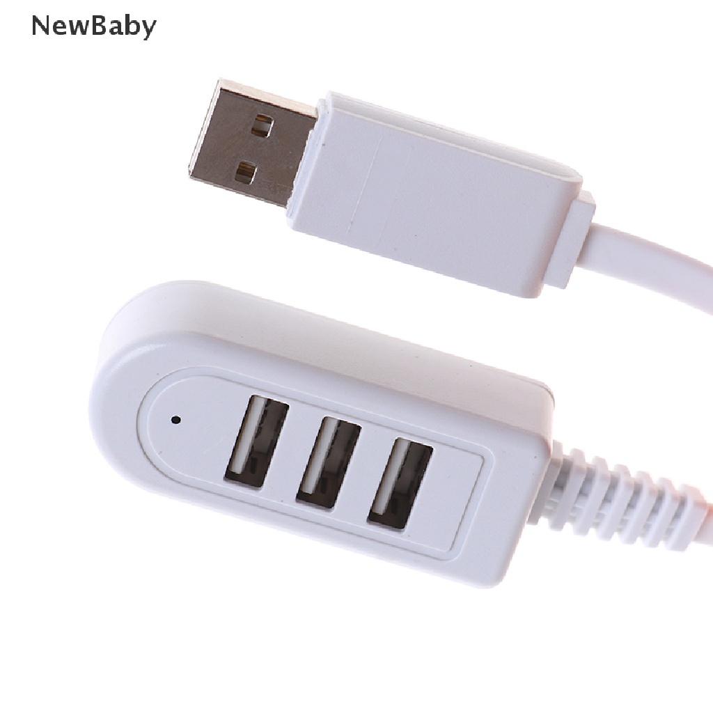 Newbaby HUB Splitter 3 Port USB 3.0 Kecepatan Tinggi Untuk Laptop / PC