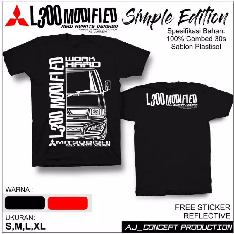 Kaos L300/elsapek/kaos pick up mania