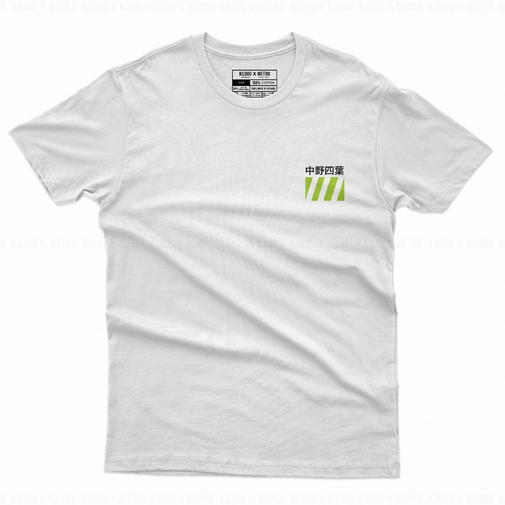 Tshirt Yotsuba Nakano Kawaii Unisex The Quintessential Quintuplets Premium Cotton Combed 24s