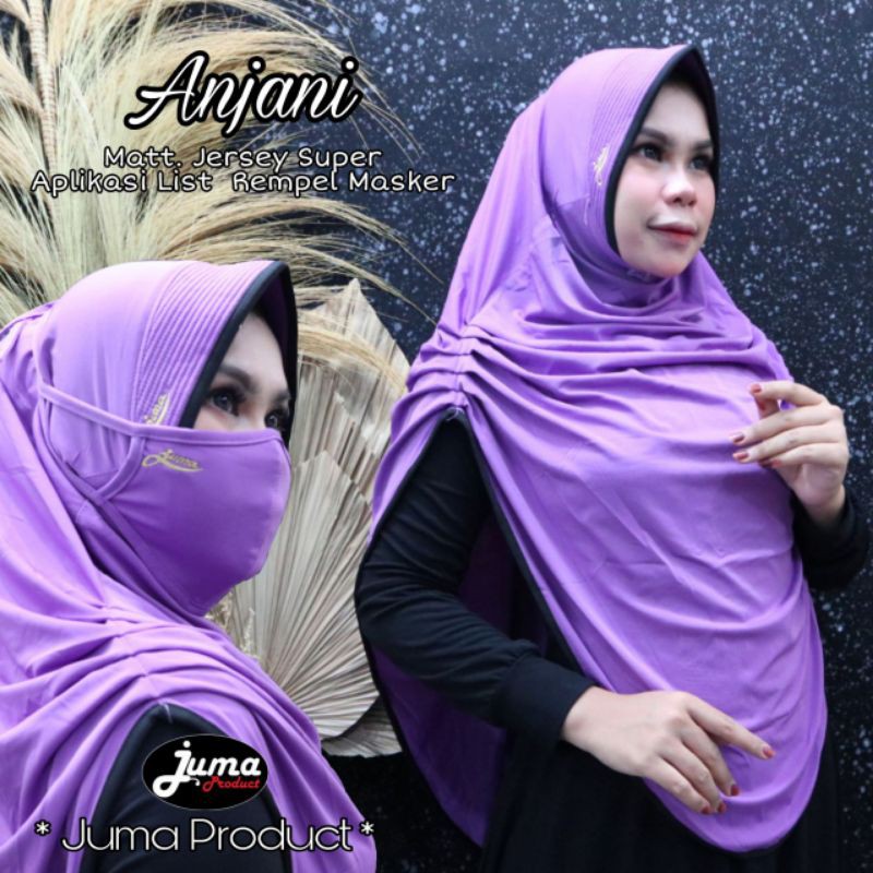 JILBAB JUMBO SERUT LENGAN ORIGINAL JUMA/JILBAB MASKER JUMA/BEST SELLER JUMA