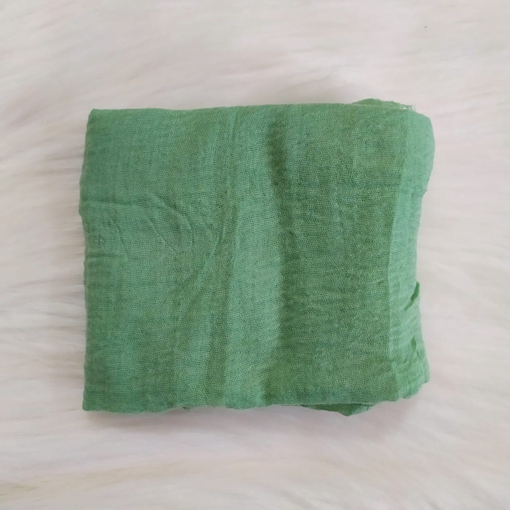 Termurah Pashmina Crinkle Azara / Pashmina Crinkle / Crinkle Azara-hijau pastel