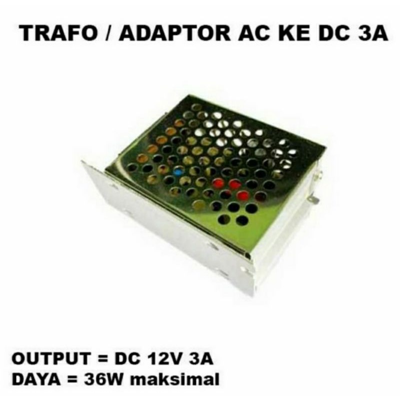 Power supply adaptor switching trafo LED strip12v 3A PSU