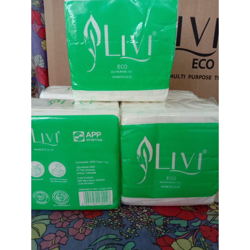 TISU POP-UP LIVI ECO 150 SHEET