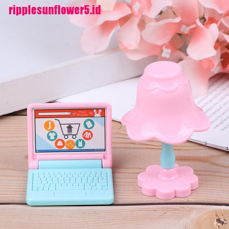 Miniatur Lampu Komputer / laptop Untuk Rumah Boneka