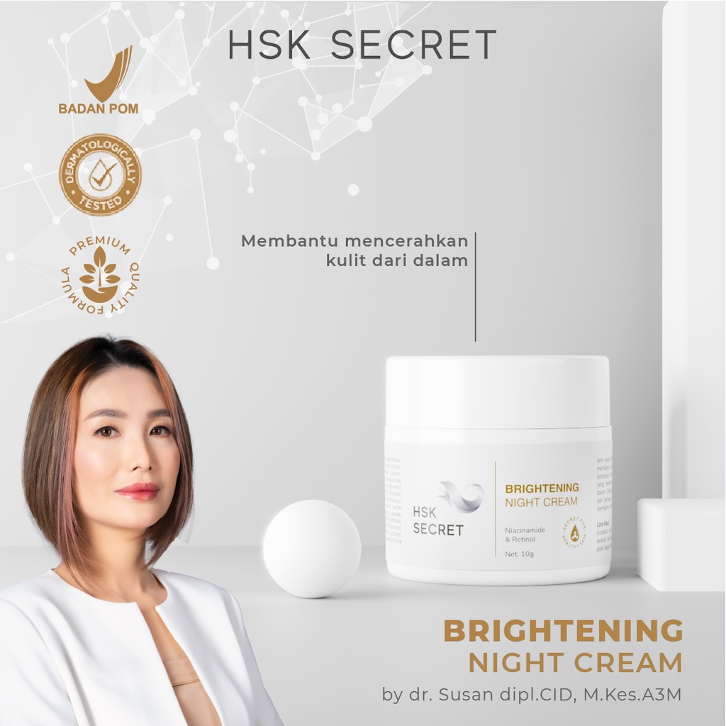 HSK Secret Brightening Night Cream