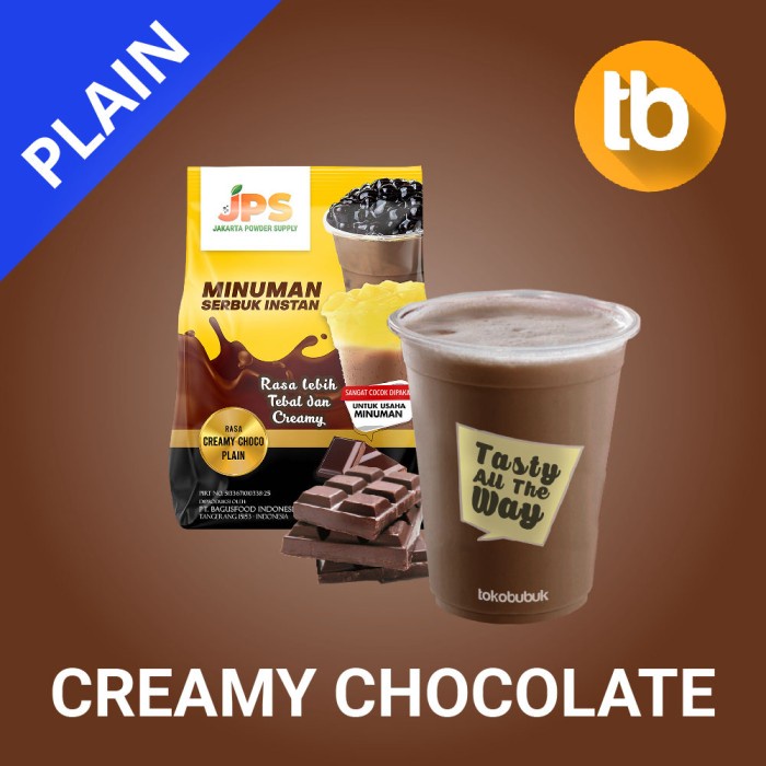 

JPS BUBUK CREAMY CHOCOLATE PLAIN (BUBUK MINUMAN DAN MAKANAN)