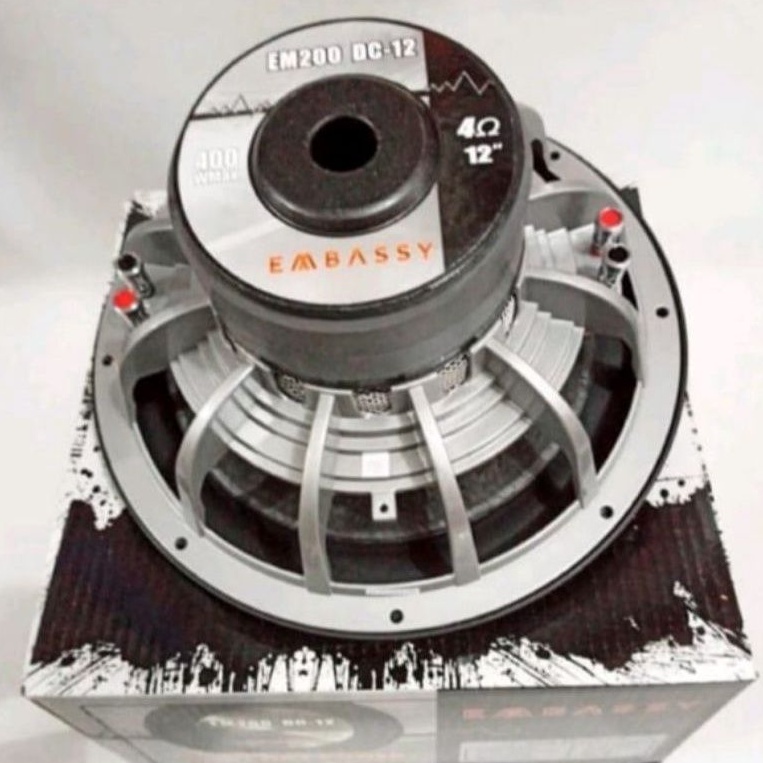 Subwoofer Embassy 12 Inch EM200 DC-12