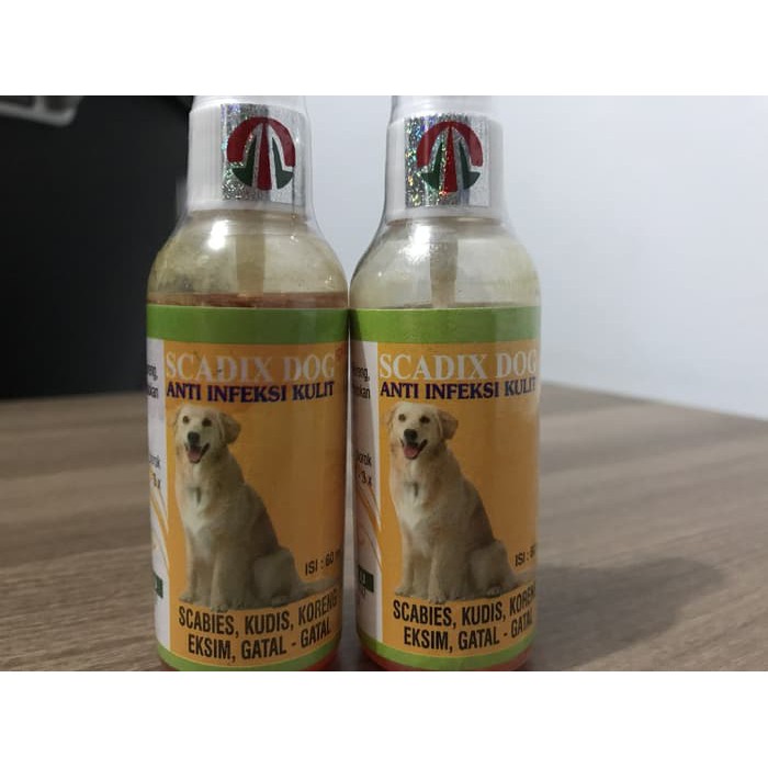 Unik Obat Semprot Infeksi Kulit Anjing SCADIX Jamur Gatal Demodex Scabies Terbaru