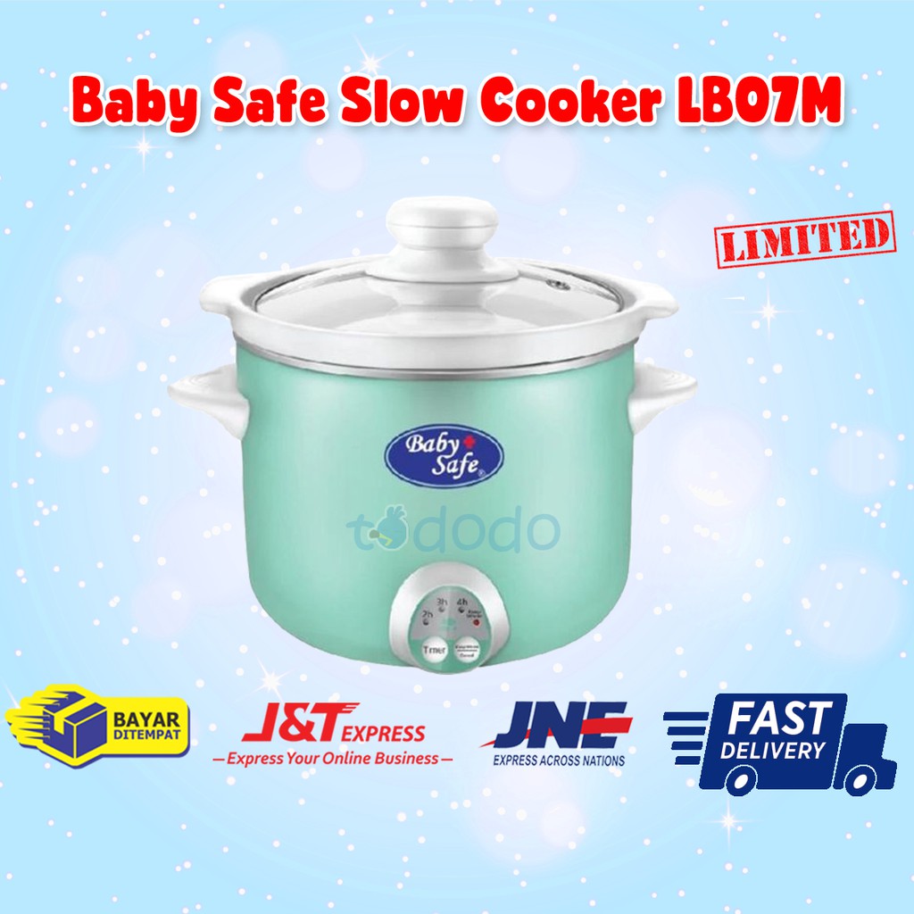 Baby Safe Slow Cooker LB07M - Alat Pengolah Makanan Bayi