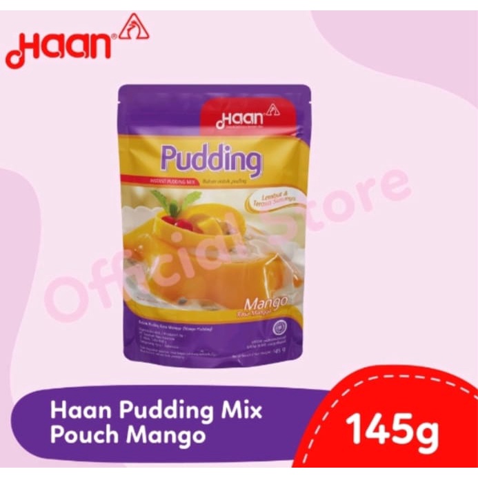 

Haan Pudding Mango 145gr Haan Pudding Mangga 145g Haan Pudding Mix Pouch Mango 145gr