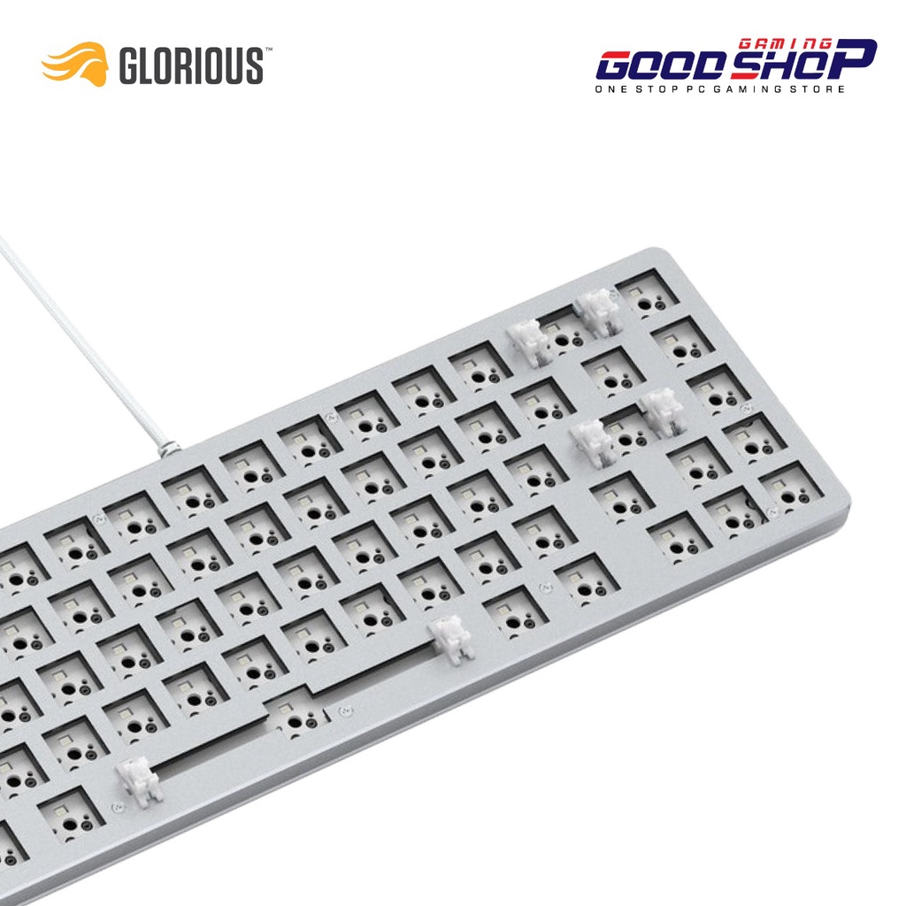 Glorious GMMK 2 65% RGB Custom Mechanical Keyboard - Barbone