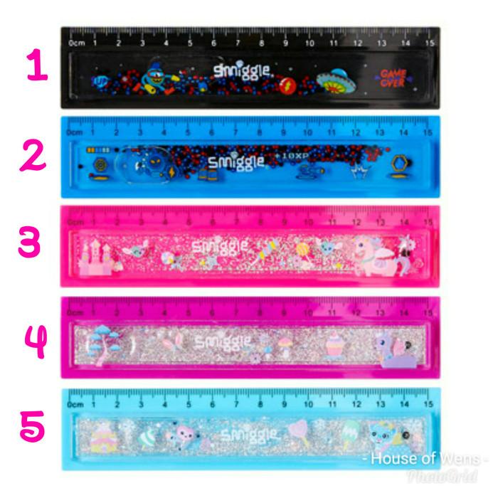 

Smiggle Universe Water Filled Ruler - Penggaris Smiggle