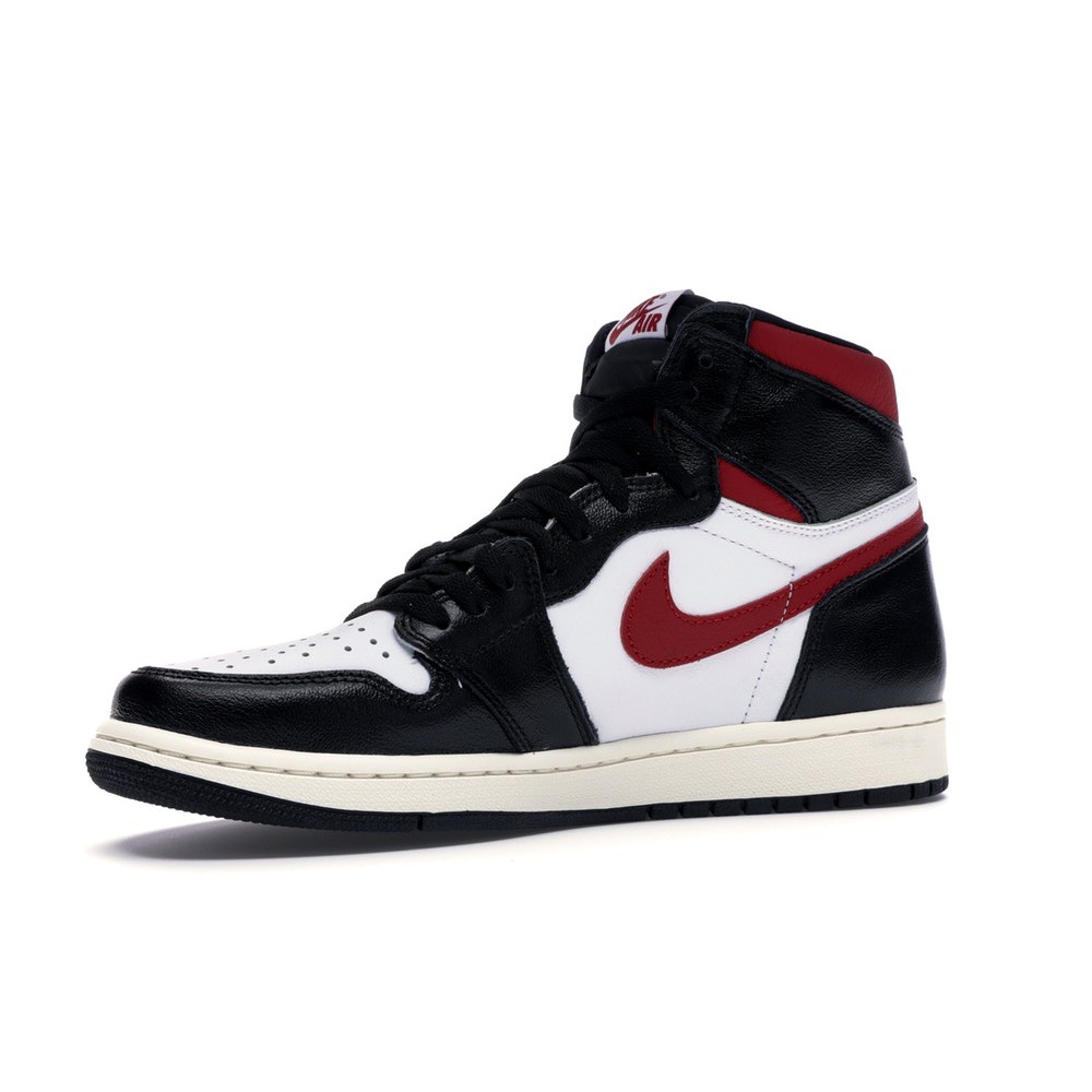 *READY STOCK* Jordan 1 Retro High Black Gym Red