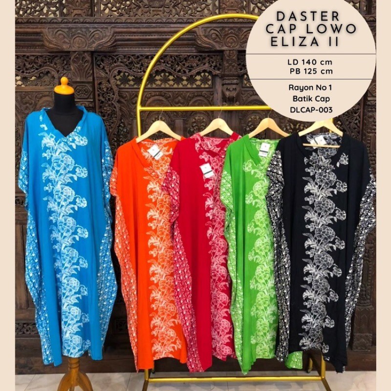 DASTER LOWO BATIK CAP BAHAN TEBAL MOTIF CANTIK KEKINIAN DASTER LOWO JUMBO