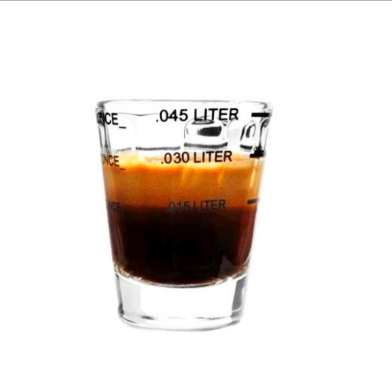 Gelas Takar Espresso Single Shot & Double