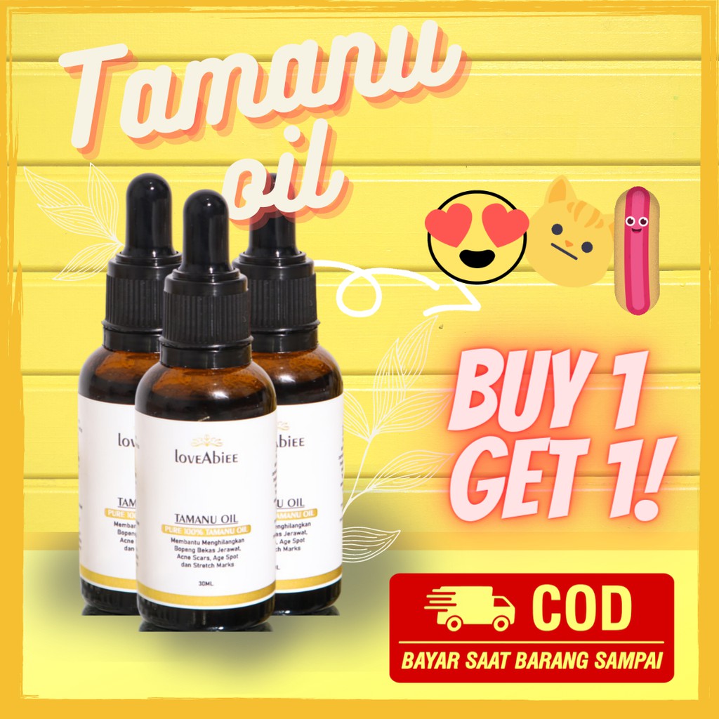 TAMANU OIL 30ML BUY 1 GET1Tamanu Oil Untuk strecth mark  