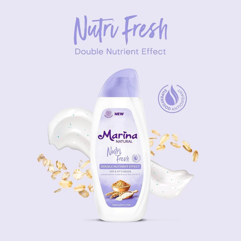 Marina Hand &amp; Body Lotion Natural