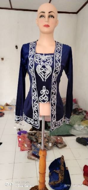 MOTIF BARU KEBAYA s , m , l , xl , xxl , xxxl BLUDRU KUTU BARU KARTINI FULL BELUDRU-7