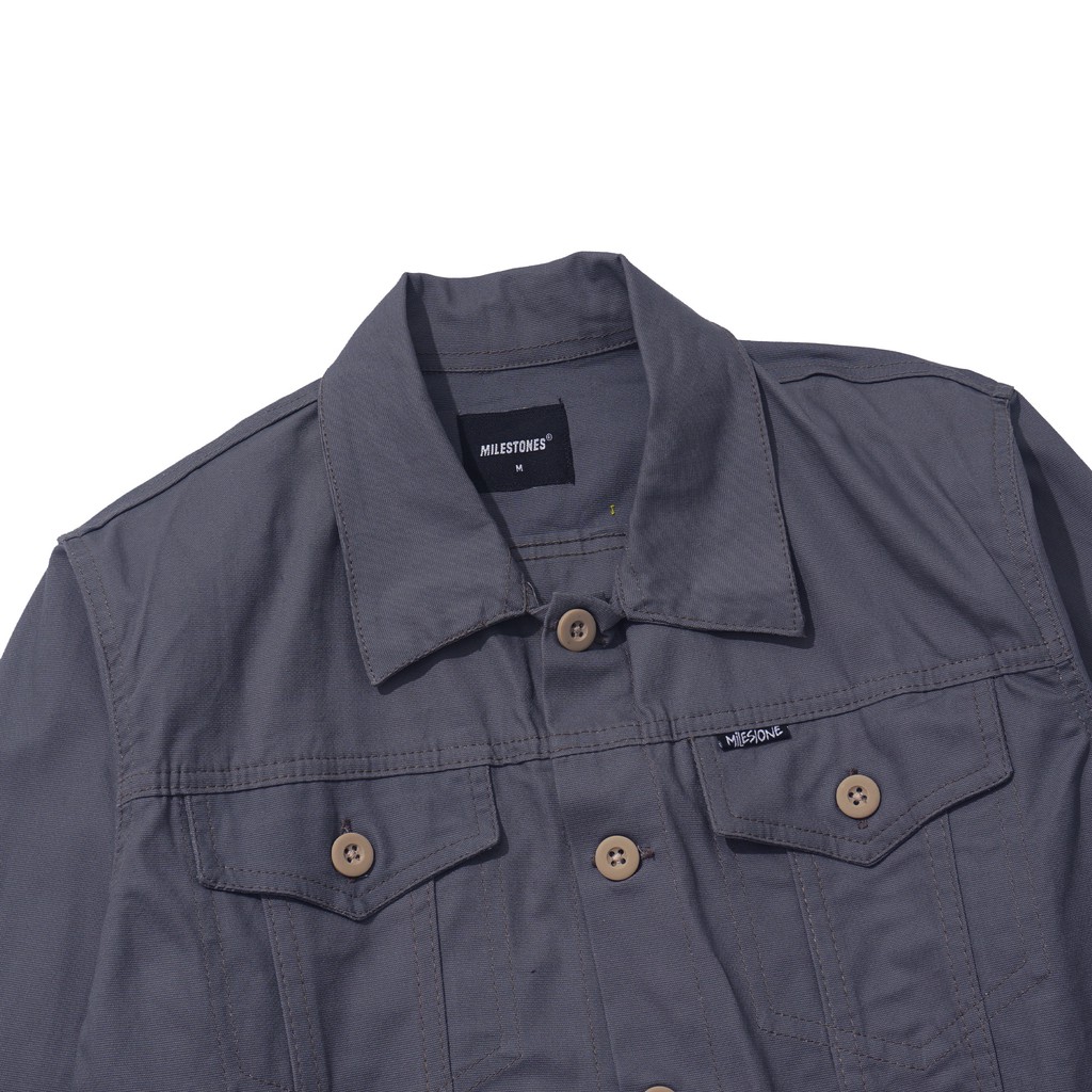 Milestones Jacket Canvas Grey