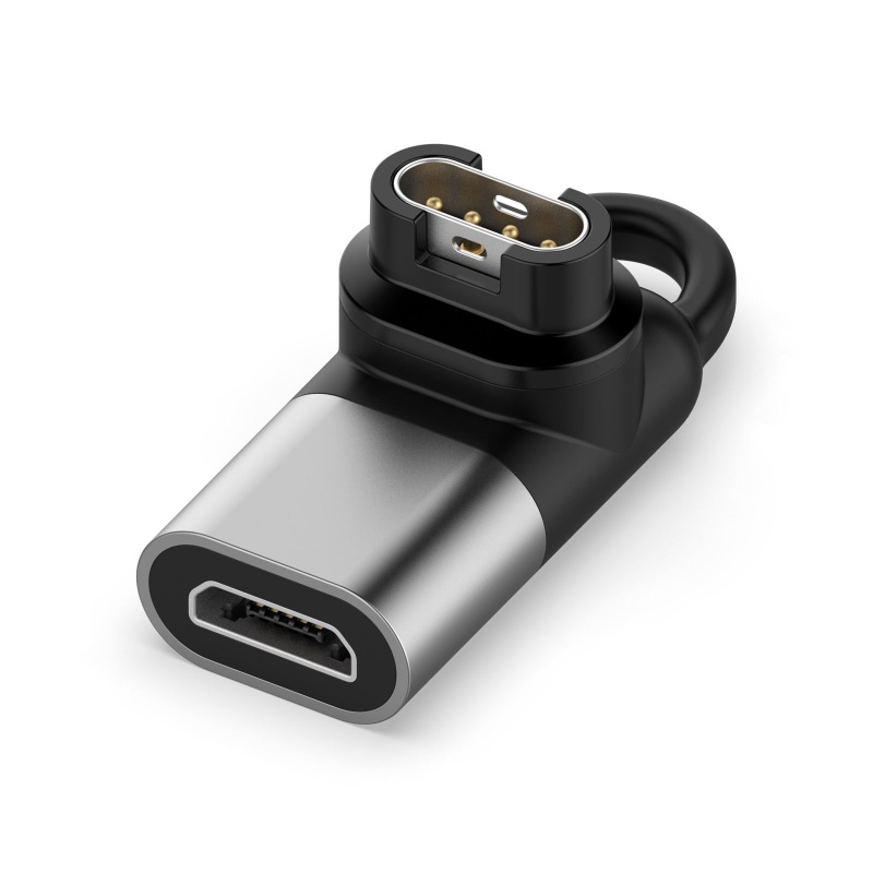 Vivi Adapter Konverter Charger Usb Tipe-C Ke 4pin Untuk Garmin Fenix 5 / 5S / 5X / 6 / 6S / 6X Vivoactive