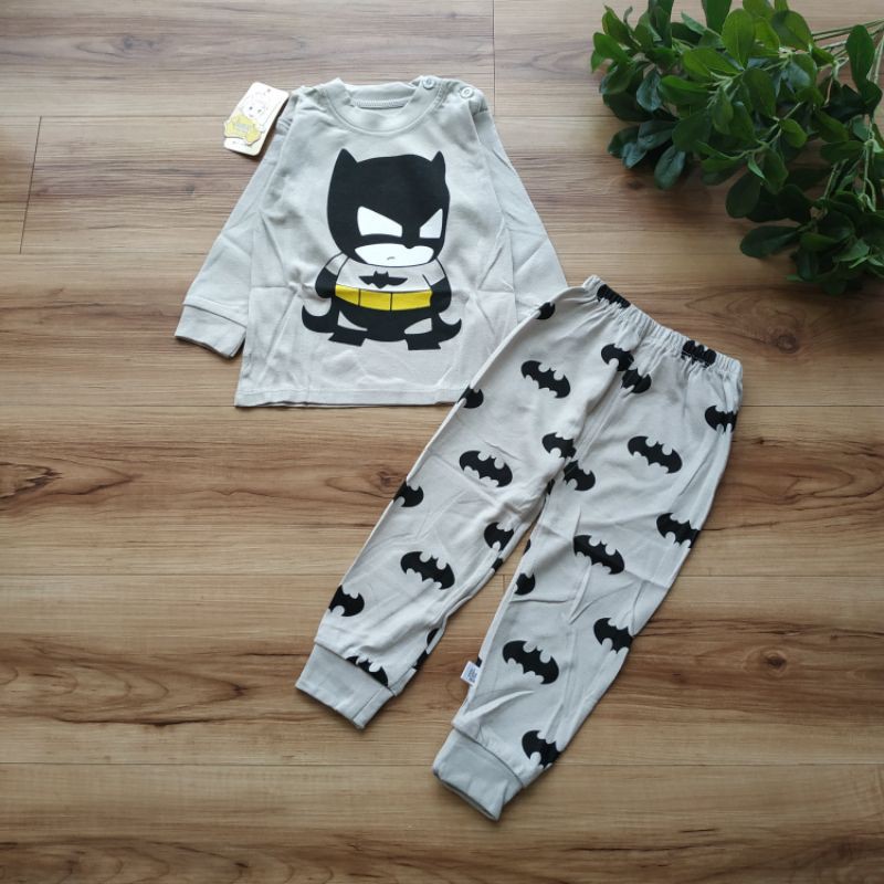 [Brandedbaby] PIYAMA ANAK LAKI-LAKI IMPORT / BOY PYJAMAS DINO MONSTER TRUCK ANEKA MOTIF