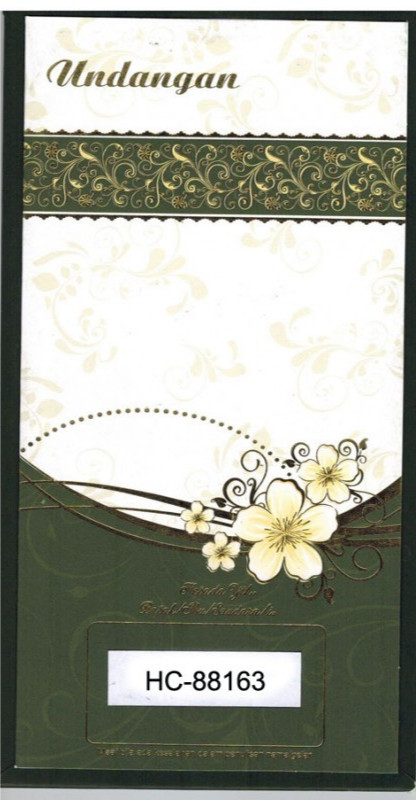 Undangan pernikahan mewah hardcover
