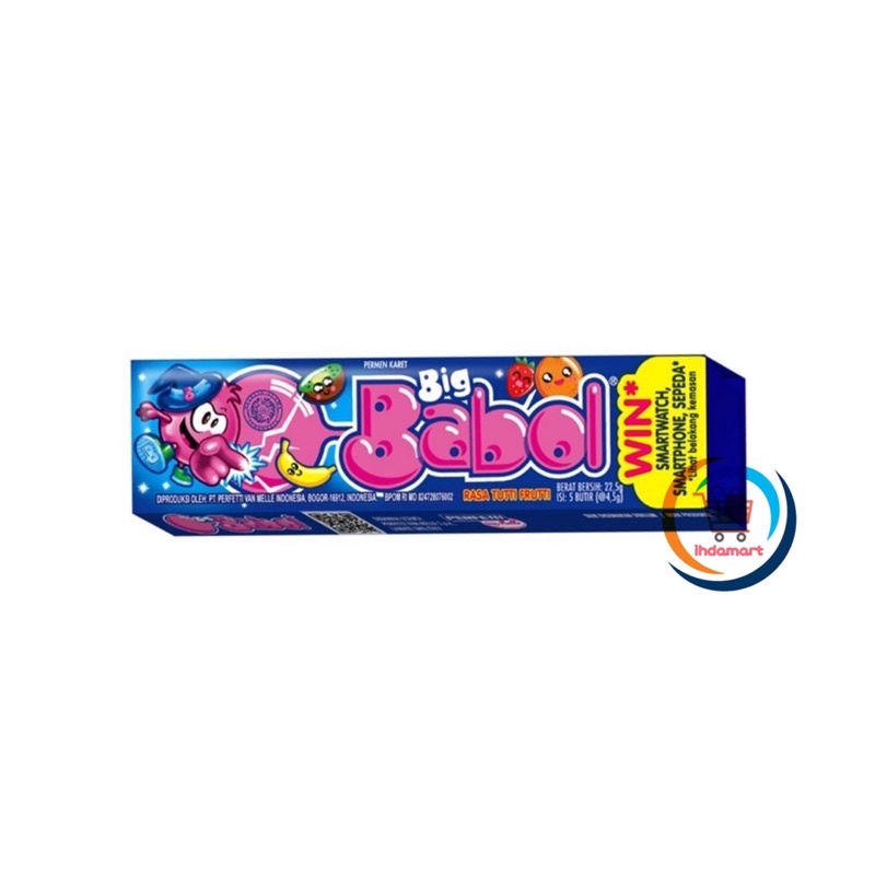 Big Babol Permen Karet Stik Isi 12 pcs