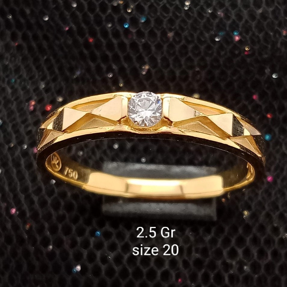 Cincin Emas 17 K - 2.5 Gr Kadar 750 - CBS200000040