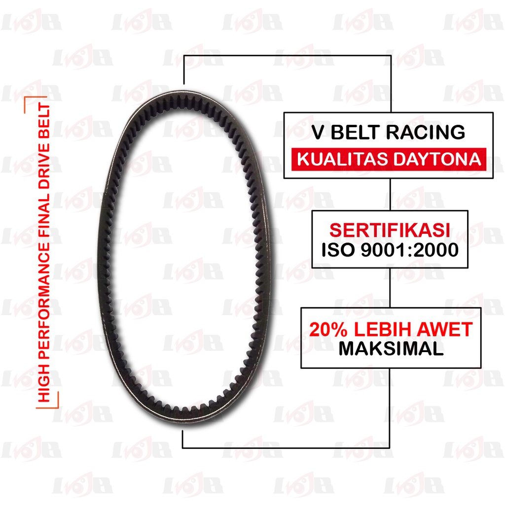 Daytona V-Belt Nmax 155cc Fi Vanbelt Timing Belt Vbelt Yamaha 2DP Ultra Drive Original 4006