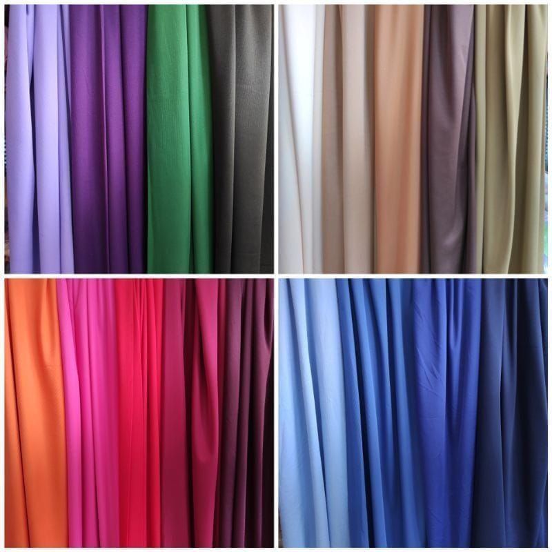 Kain furing hyget - bahan lapisan kaos - kain polosan - hyget quality