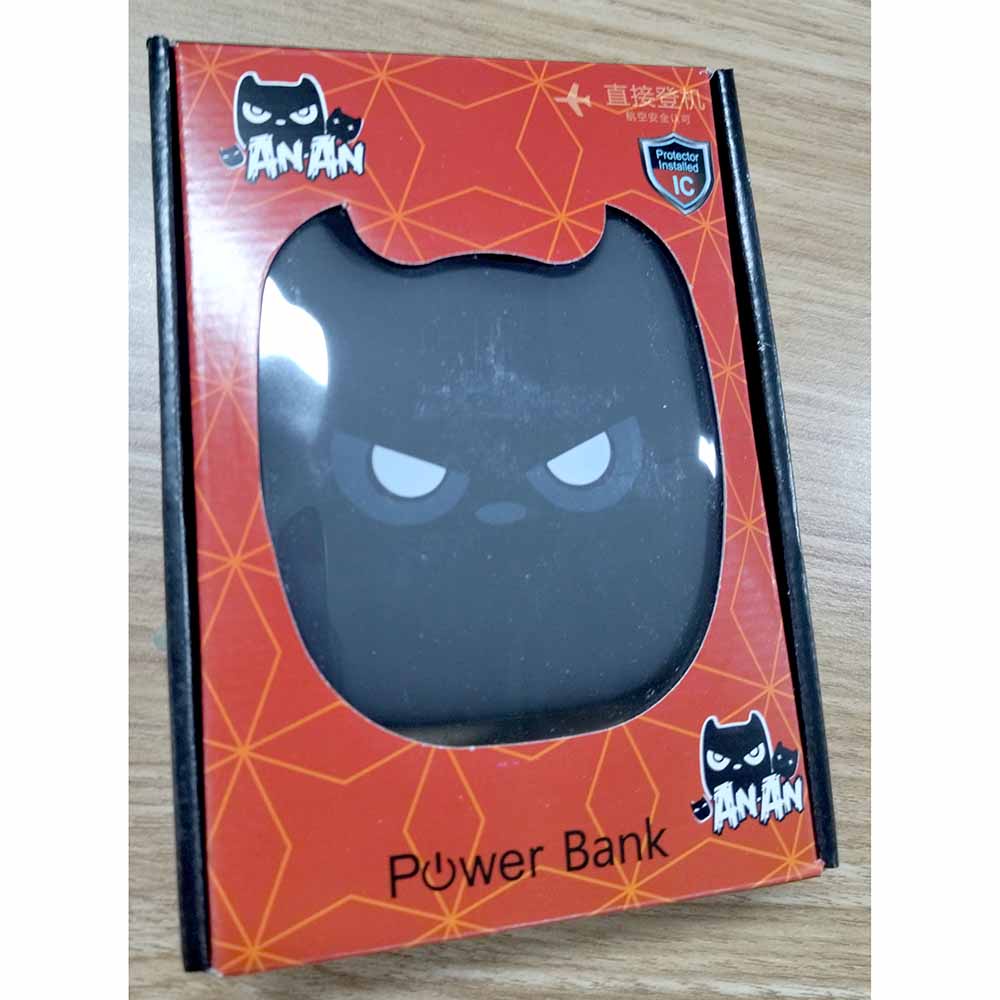 ANAN Devil Horn Power Bank 12000mAh - OMWB2TBK T75Q - Black