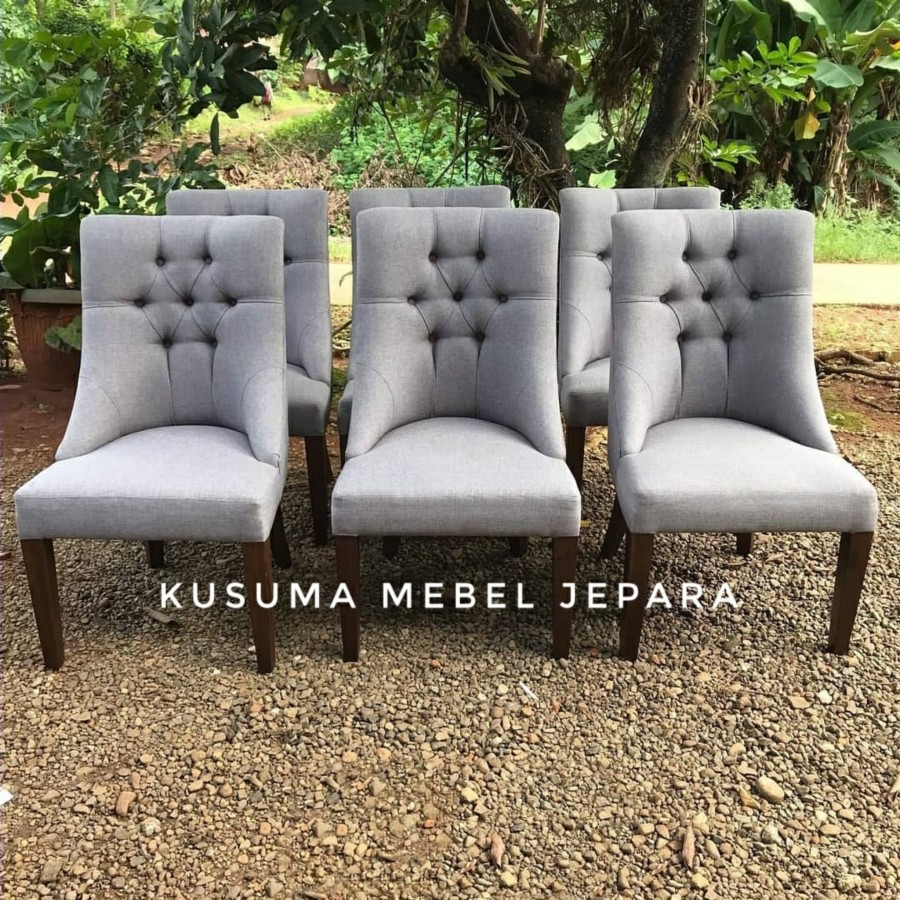 Kursi Makan Kursi Cafe Kursi Santai Kayu Jati (Tinggi 100cm)