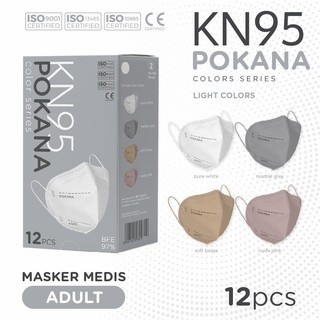 POKANA - Masker KN95 6 Ply Surgical Earloop | Masker Medis 6Ply
