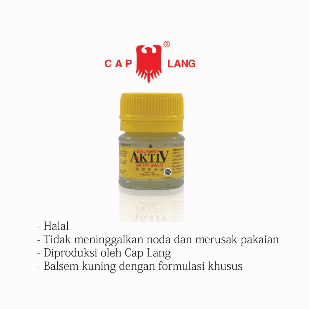 CAP LANG BALSEM AKTIV 40gr [BPOM]