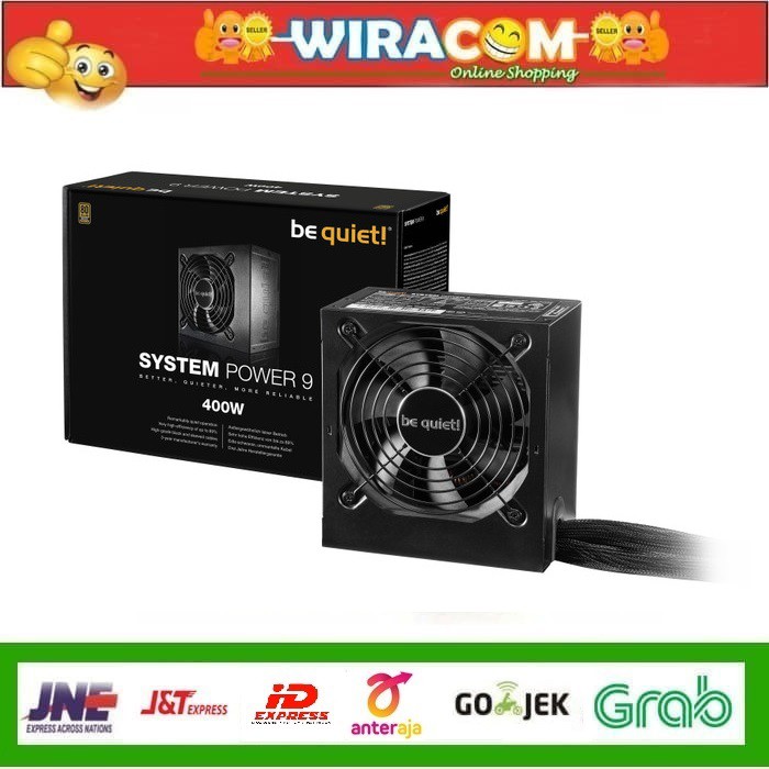 be quiet SYSTEM POWER 9 400W - 80+ Plus Bronze Certified Power Supply