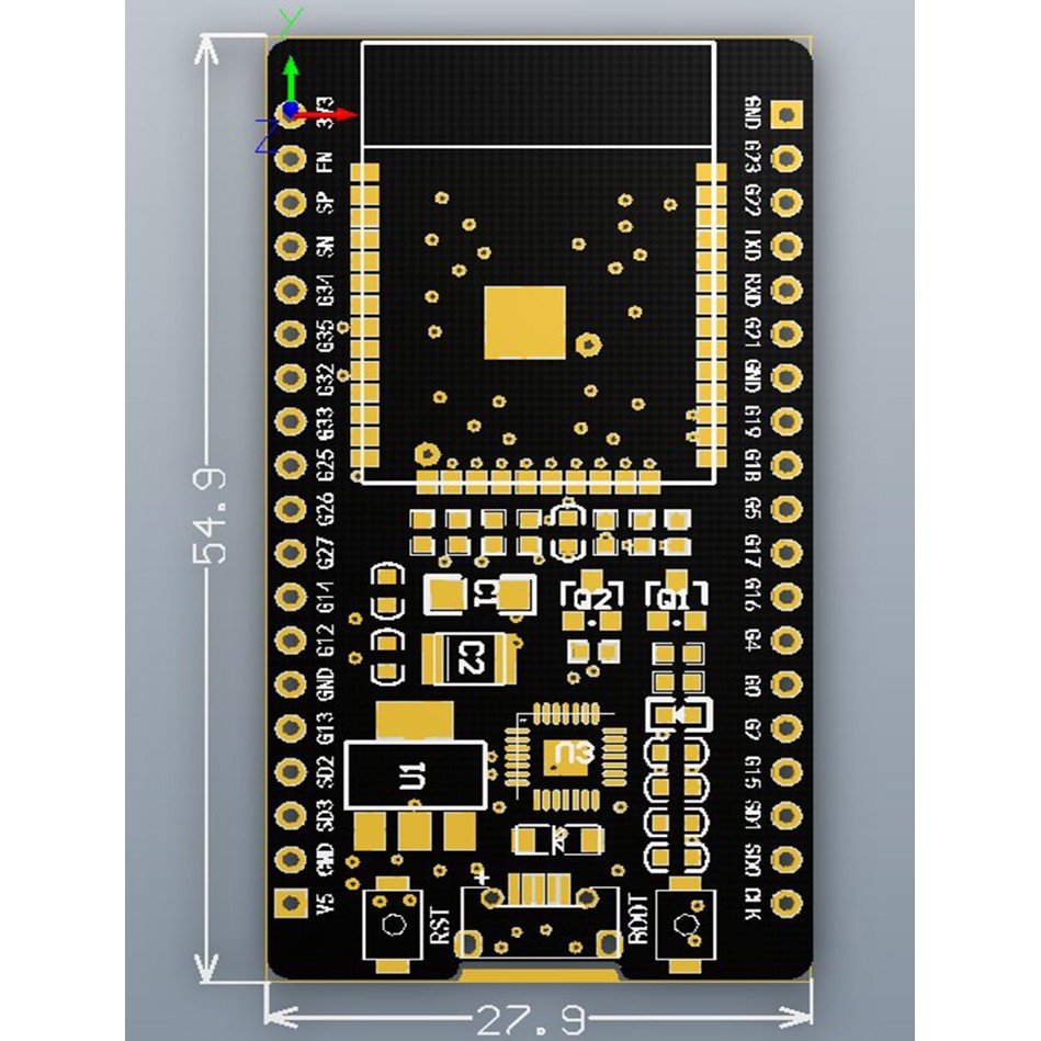 ESP32 ESP-32 ESP-32S DEVELOPMENT BOARD WIFI BLUETOOTH IOT