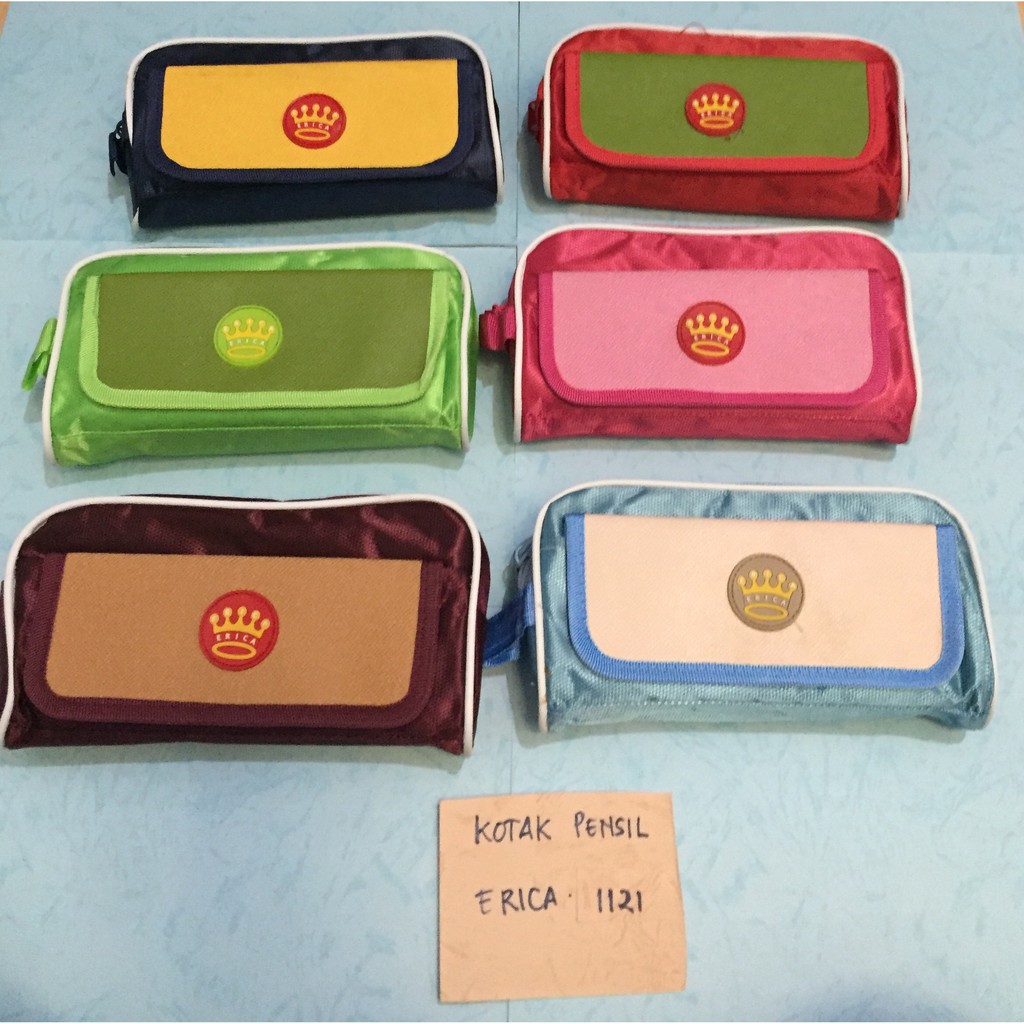 Kotak Pensil Erica 1121 | Kotak Pensil Aesthetic | Kotak Pensil Anak Perempuan | Kotak Pensil Anak L