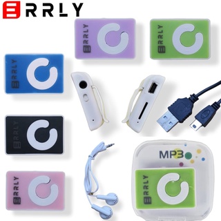 Mp3 Mini Music Player ERRLY / Mp3 Player Jepit Shuffle Slot Memory Micro SD