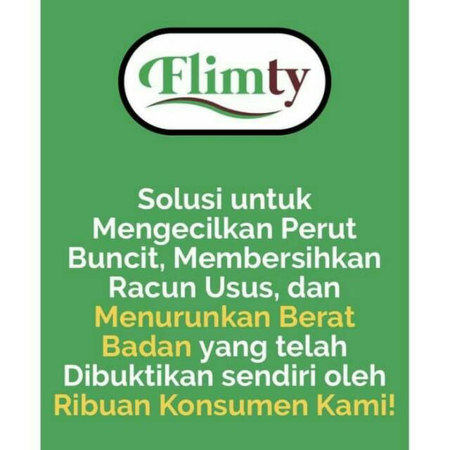 FLIMTY FIBER SUPLEMEN DETOX DIET DAN PELANGSING HERBAL